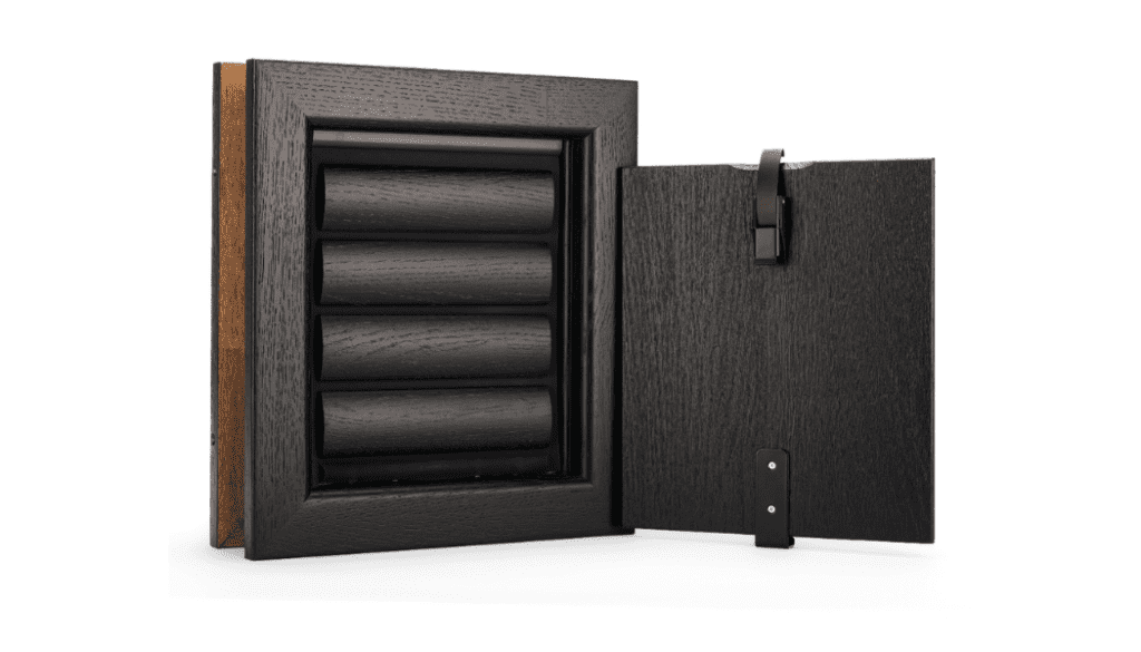 Zwart kattenluik en zwart hondenluik met afsluitdeur voor installatie in de deur of in glas - Tomsgates kattenluik, Tomsgates hondenluik, Kwalitatief kattenluik, Tochtvrij kattenluik, Veilig kattenluik, Stil kattenluik, Houten kattenluik